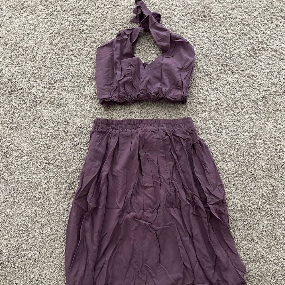 Layne Women 2- Piece Dark Purple Large